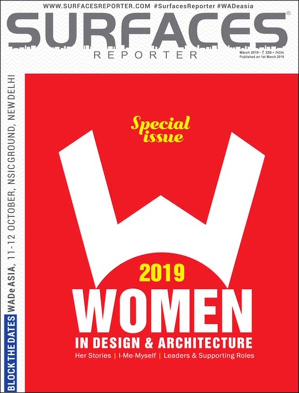 Special issue Women in Design and Architecture, Surfaces Reporter - March 2019